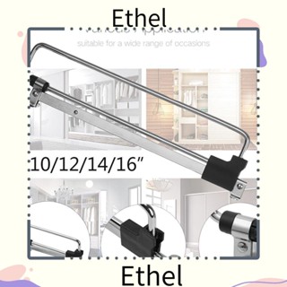 Ethel1 ราวแขวนเสื้อผ้า แบบโลหะ พับเก็บได้ สําหรับตู้เสื้อผ้า