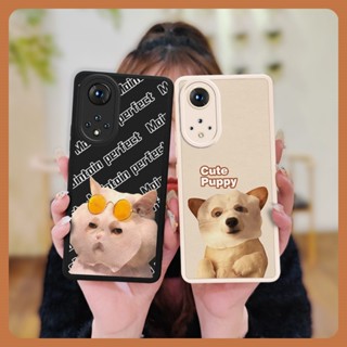 Dirt-resistant Waterproof Phone Case For Huawei Honor50 Pro/Nova9 Pro creative advanced Back Cover Anti-knock couple cute