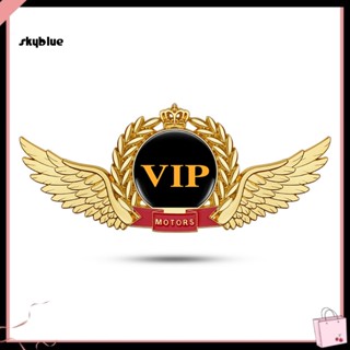 [Sy] สติกเกอร์ VIP 3D กันน้ํา กันสนิม ทนทาน สําหรับตกแต่งรถยนต์ รถตู้