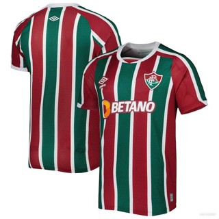 เสื้อยืดแขนสั้น ลายทีมชาติฟุตบอล Fluminense FC Umbro 2022 23 ชุดเหย้า พลัสไซซ์ สําหรับผู้ชาย และผู้หญิง