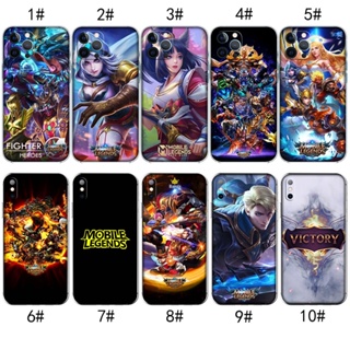 เคสใส ลาย MOBILE LEGENDS MZD117 สําหรับ iPhone XR 5 5s SE 6 6s Plus