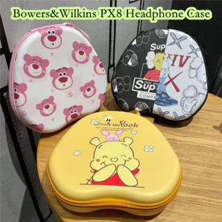 【Ĕĕ】เคสหูฟัง ลายการ์ตูนหมีสตรอเบอร์รี่น่ารัก สําหรับ Bowers&amp;Wilkins PX8 Bowers&amp;Wilkins PX8