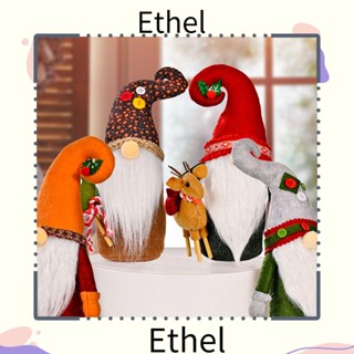 Ethel1 ตุ๊กตาสุขสันต์วันคริสต์มาส ไร้หน้า สําหรับตกแต่ง