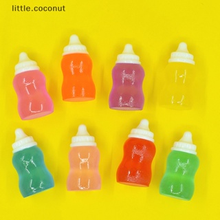 [little.coconut] ขวดนมเรืองแสงในที่มืด ขนาดเล็ก สําหรับตกแต่งบ้านตุ๊กตา 10 ชิ้น