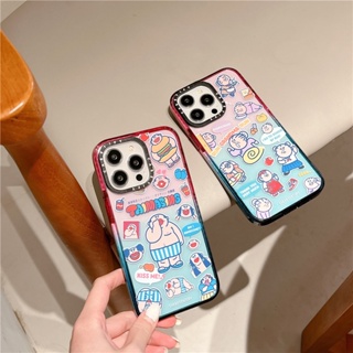 Casetify【taimasing Sticker】เคสโทรศัพท์มือถืออะคริลิค ลายมาร์ชเมลโล่ ไล่โทนสี สําหรับ iPhone 12 13 14 Pro Max