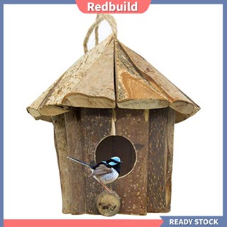 Redbuild|  รังนก แบบไม้ สําหรับแขวนตกแต่งบ้าน สวน