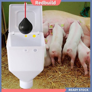 Redbuild|  อุปกรณ์ให้อาหารหมู แบบพลาสติก ทนทาน กันฝุ่น