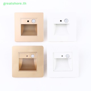 Greatshore โคมไฟติดผนัง Led เซนเซอร์จับการเคลื่อนไหว สําหรับติดบันได ทางเดิน TH