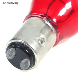 Nf BAW15D หลอดไฟเลี้ยว 12V สีแดง สําหรับรถยนต์ 2 ชิ้น nobleflying