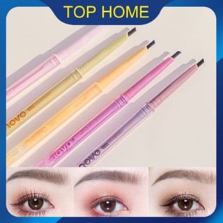 NOVO ดินสอเขียนคิ้ว Natural Long-last Waterproof And Sweat-proof Eyebrow Pencil Eyebrow Pen Top1Store