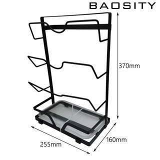 [Baosity] ชั้นวางฝาหม้อ ใช้ซ้ําได้ สําหรับห้องครัว ตู้กับข้าว