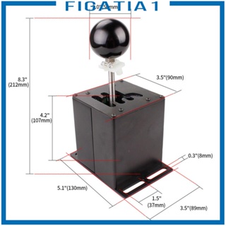 [figatia1] ตัวเปลี่ยนเกียร์จําลอง USB ทนทาน สําหรับเล่นเกม