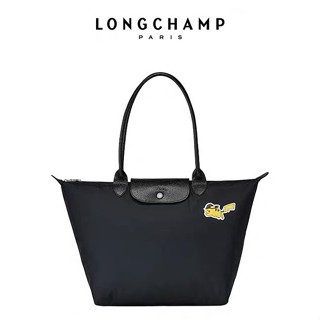 【PROMO 2023 ใหม่ ลิมิเต็ดอิดิชั่น】LONGCHAMP X Pokemon กระเป๋าถือ กระเป๋าสะพายไหล่ สไตล์ฝรั่งเศส สําหรับผู้หญิง 10 สี