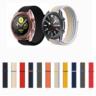 สายนาฬิกาข้อมือไนล่อน สําหรับ Samsung Galaxy Watch 3 41 มม. 45 มม. 42 มม. 46 มม. S3