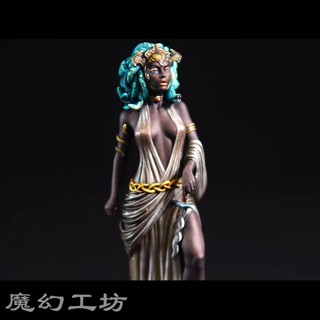 9.9 เหนื่อยมากMedusa โมเดลหมากรุก แฮนด์เมด สีขาว 1/48 1/20 GK สําหรับวาดภาพ 3D WZC3