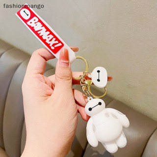 [fashionmango] พวงกุญแจ จี้ตุ๊กตาการ์ตูนฮีโร่ Baymax สําหรับเด็กผู้หญิง ผู้ชาย พร้อมส่ง