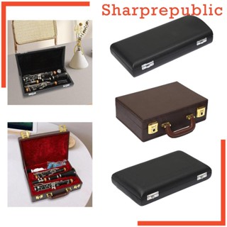 [Sharprepublic] กระเป๋าถือ หนัง PU ทนทาน สําหรับใส่ขลุ่ย 16 หลุม