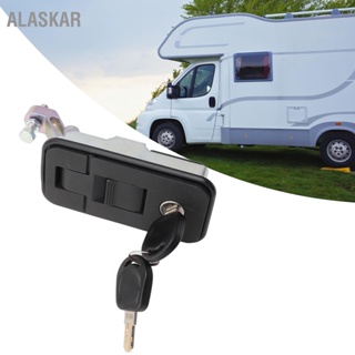 ALASKAR สลักการบีบอัดสลักมือแบบปรับได้พร้อม 2 ปุ่ม 3.7 X1.8in สำหรับรถพ่วง Rv Campervans คาราวาน