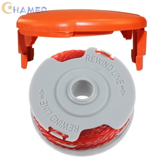 ม้วนสายคอนทัวร์ ให้อาหารอัตโนมัติ สําหรับ Flymo Strimmers Spool &amp; Line 2 ชิ้น/ชุด