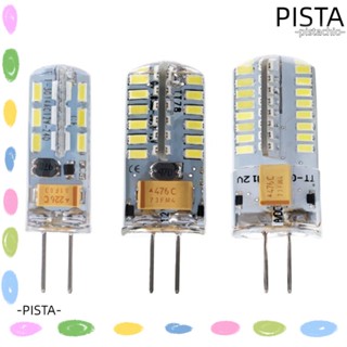 Pista G4 หลอดไฟ LED หลอดไฟฮาโลเจน 12V G4 1.5W 3W 4W 5W สีขาวอบอุ่น แบบเปลี่ยน