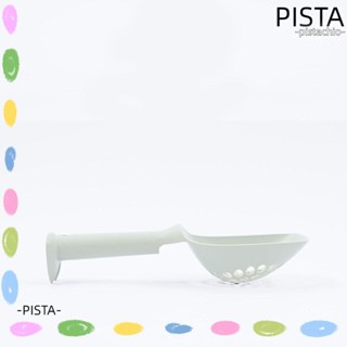 Pista พลั่วตักทราย ทําความสะอาดง่าย สีเทาอ่อน สําหรับสัตว์เลี้ยง แมว