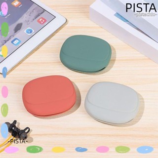 Pista กล่องเก็บหูฟัง สายเคเบิลข้อมูล ซิลิโคน เดินทาง กระเป๋าจัดระเบียบข้อมูล