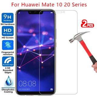 กระจกนิรภัยป้องกันหน้าจอ สําหรับ huawei mate 20 lite 10 pro case cover on mate10 mate20 เคสโทรศัพท์ 360