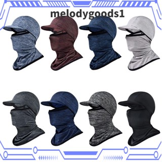 Melodygoods1 หมวกกันน็อค ผ้าเรยอน กันแดด สําหรับขี่จักรยานยนต์ 1 ชิ้น