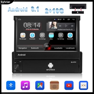 [sylviar] เครื่องเล่นมัลติมีเดีย วิทยุ Gps นําทาง หน้าจอ Hd 7 นิ้ว 2+16g แอนดรอยด์ 9.1 1 Din สําหรับรถยนต์