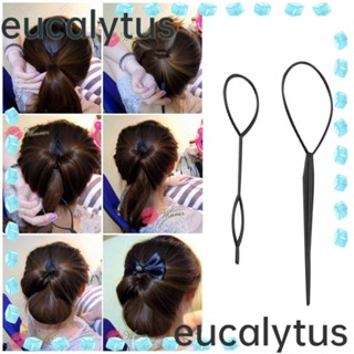 Eucalytus1 ปิ่นปักผมหางม้า แบบถักเปีย ยอดนิยม สําหรับผู้หญิง 10 ชิ้น