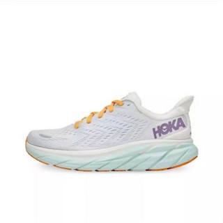 Hoka ONE ONE Clifton 8 รองเท้าผ้าใบลําลอง ระบายอากาศ เหมาะกับการวิ่ง เล่นกีฬา แฟชั่นสําหรับผู้ชาย ผู้หญิง hqaexl22 1913