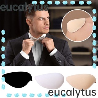 Eucalytus1 แผ่นฟองน้ํารองไหล่ DIY สําหรับเสื้อโค้ท เสื้อสูท ไหล่ 2 คู่