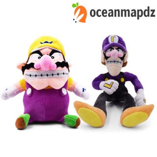 Oceanmapdz หมอนตุ๊กตานุ่ม รูปการ์ตูนอนิเมะ Super Mario Waluigi ของขวัญวันเกิดคริสต์มาส