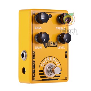 แป้นเหยียบเอฟเฟคกีตาร์ Dolamo D-8 Overdrive พร้อมตัวควบคุมระดับเสียงแหลม และการออกแบบ True Bypass สําหรับกีตาร์ไฟฟ้า