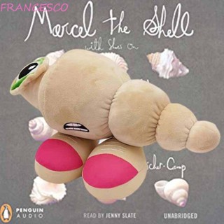 Francesco หมอนตุ๊กตานุ่ม รูปการ์ตูนอนิเมะ Marcel The Shell With Shoes On Home สําหรับตกแต่งบ้าน