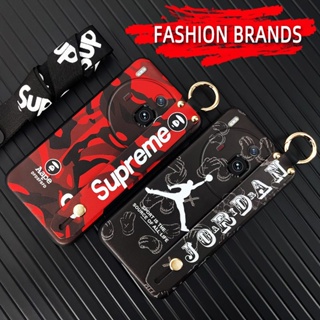 Kickstand Anti-knock Phone Case For ZTE-Nubia Z50S Pro Cool Fashion Design Dirt-resistant Lanyard Shockproof Phone Holder