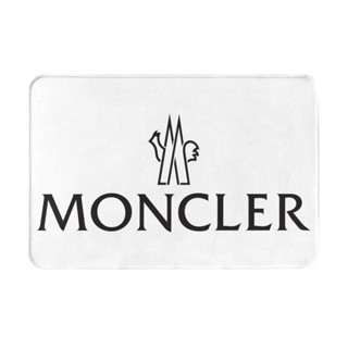 Moncler (1) พรมเช็ดเท้า ผ้าสักหลาด กันลื่น ดูดซับน้ํา แห้งเร็ว 16x24 นิ้ว สําหรับห้องน้ํา พร้อมส่ง