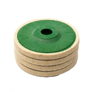 Grinder Wheel Wheel Polishing Disc Pad Set 2Pcs 125mm Wool Grinder Useful