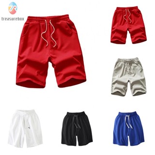 【TRSBX】Shorts Summer Sweatshorts Trainning Workout Yoga Basketball Drawstring Gym