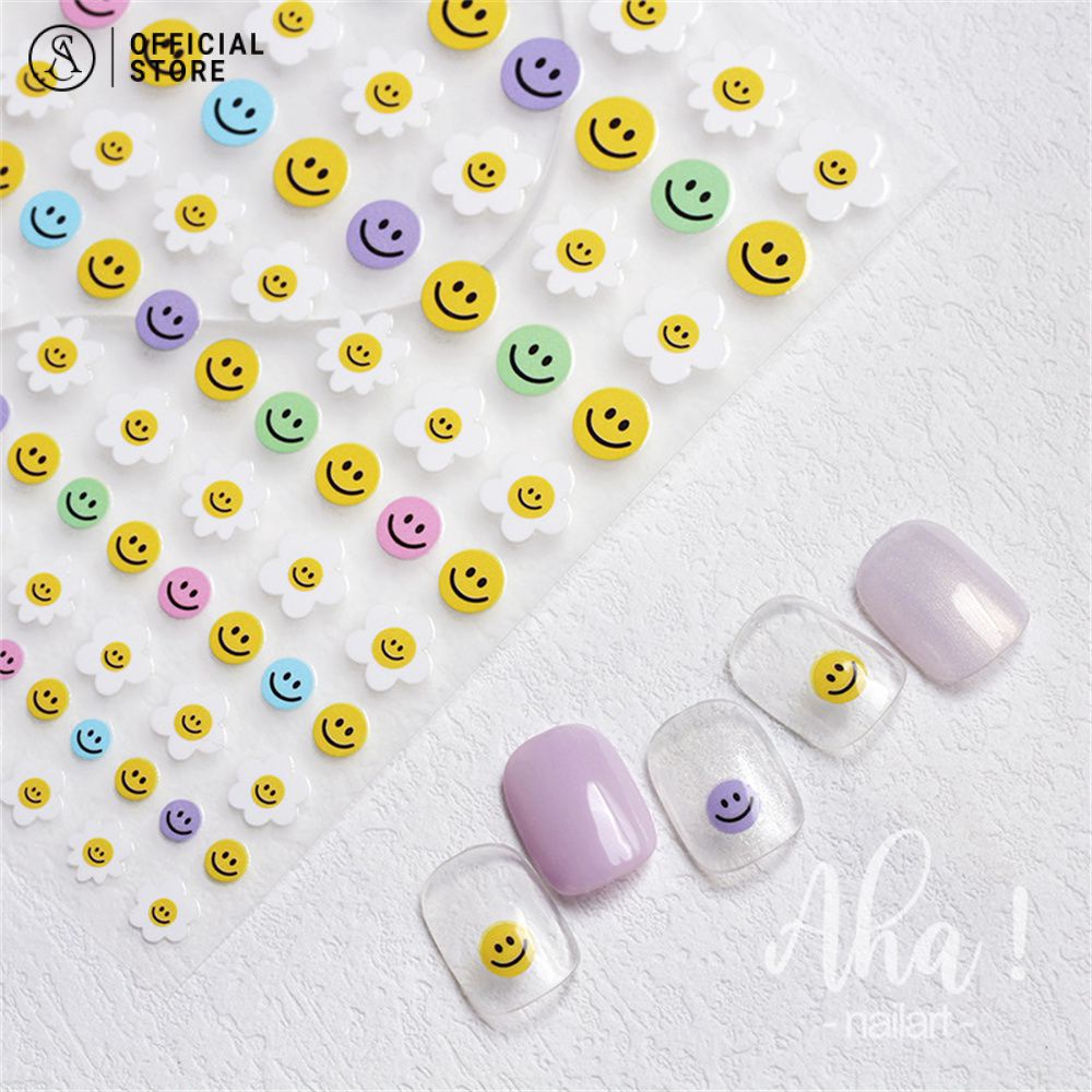 สติ๊กเกอร์ทําเล็บ ดอกทานตะวัน ดอกไม้สี เล็บตกแต่งสติกเกอร์ดอกไม้ ตกแต่งเล็บ