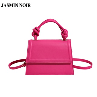 Jasmin NOIR กระเป๋าถือ กระเป๋าสะพายไหล่ สะพายข้าง หนัง PU ขนาดเล็ก เรียบง่าย สําหรับสตรี