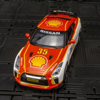 โมเดลรถยนต์ 1: 32 Nissan GTR โลหะผสม ของเล่นสําหรับเด็ก