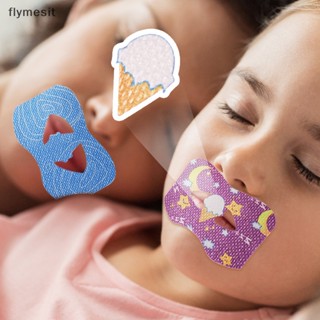 Flymesit สติกเกอร์เทปปิดปาก ป้องกันการนอนกรน สําหรับเด็ก 20 ชิ้น ต่อถุง EN