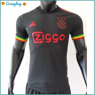 เสื้อกีฬาแขนสั้น ลายทีมชาติฟุตบอล CR 2021 22 Player Issue AJAX ชุดเหย้า คุณภาพสูง ไซซ์ S-XXL