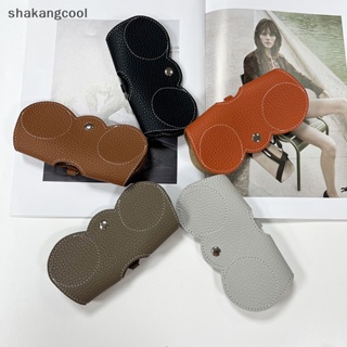 Shakangcool กระเป๋าคลัทช์ หนัง PU แบบพกพา สําหรับใส่แว่นตากันแดด SGL