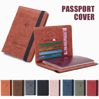 1pc New Credit Card Holder Passport Bag RFID Wallet Passport Holder Case Travel