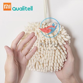 Mif) Qualitell ผ้าขนหนูเช็ดมือ ผ้าขนหนูนุ่ม แห้งเร็ว ดูดซับได้ดี ป้องกันแบคทีเรีย สําหรับบ้าน