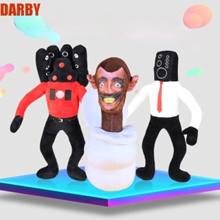 Darby ตุ๊กตายัดนุ่น รูปการ์ตูนสกีบิดี้ ขนาด 25-30 ซม. ของเล่นสําหรับเด็ก