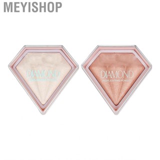 Meyishop Shiny Glitter Highlight  Palette Brighten Long Lasting Highlighter Bronzer Makeup Face Supplies