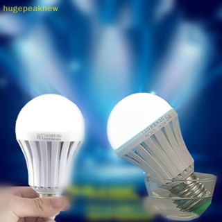 Hugepeaknew หลอดไฟฉุกเฉิน Led E27 7W 9W 12W แบบชาร์จไฟได้